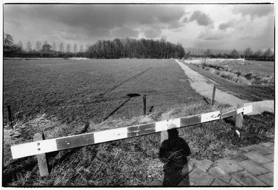 406836 Gezicht op het weiland tussen de Botanische Tuinen (Budapestlaan 17) en de A28 te Utrecht dat ingericht zal ...